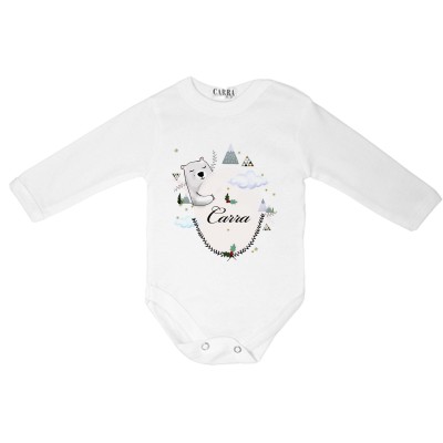 Carra Snowy Christmas бебешко боди